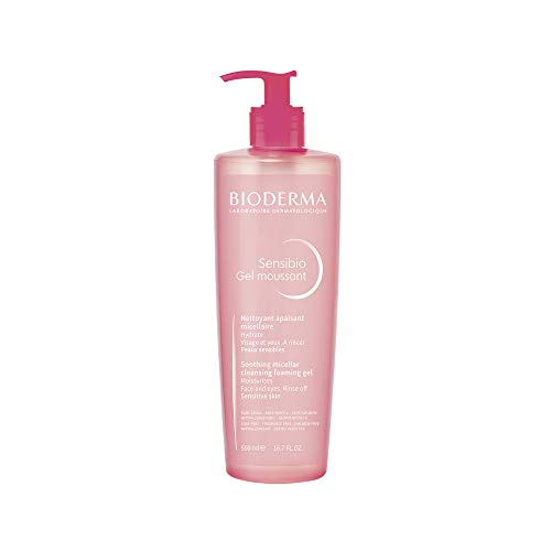 Gel de Limpeza Bioderma Sensibio Gel Moussant 500 Ml Bioderma - Limpadores faciais - hidratante, pele sensível, diário, 500 ml