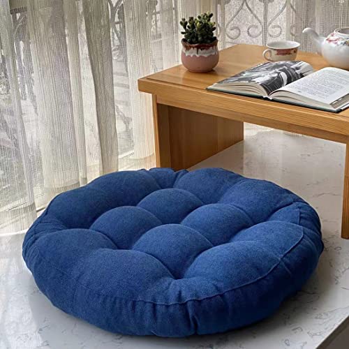 Almofada de Poliéster Azul Marinho 55 X 55 Cm GGoty - Almofadas - poliéster, azul marinho, 55x55 cm, 100 g