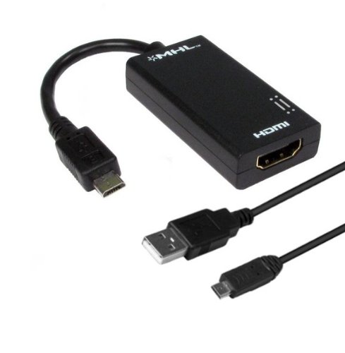 Placa Adaptadora de Interface Aiino AIHDMIMHL-MICRO HDMI, Mini DisplayPort, USB 3.0 Aiino - Adaptadores de cabos de áudio e vídeo - usb 3.0, hdmi, plug & play, preto prateado