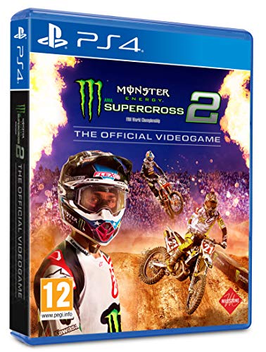Jogo PlayStation 4 Monster Energy Supercross 2: The Official Videogame (M18) Namco - Software de jogos de vídeo - jogo, PlayStation 4, Monster Energy, supercross 2, oficial, videogame