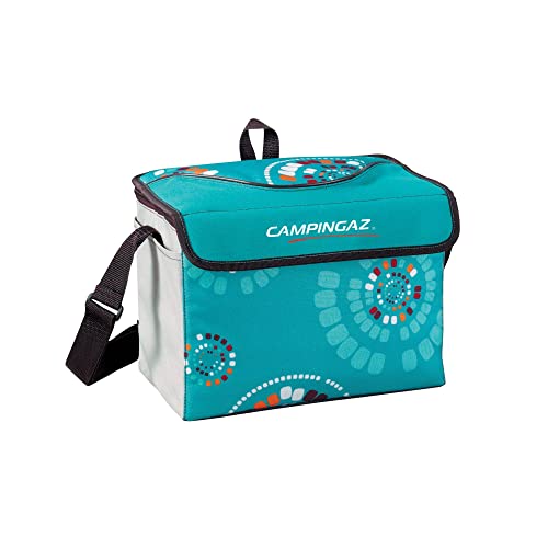 Caixa de Conservação CAMPINGAZ Minimaxi Ethnic Campingaz - Porta-alimentos e bebidas - poliéster, turquesa, resistente à água