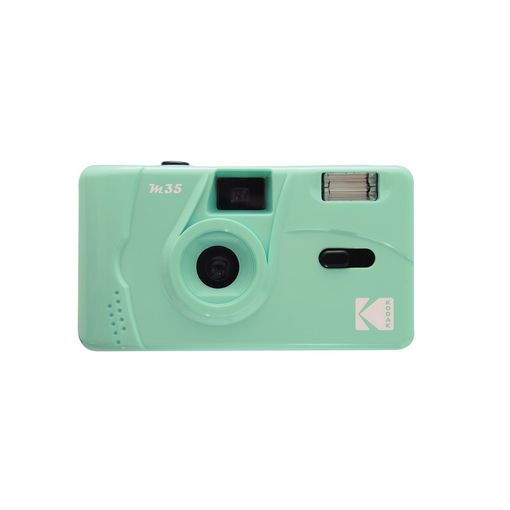 Máquina Fotográfica Instantânea KODAK M35 (Verde) Kodak - Câmeras de filme - instantânea, verde, flash incorporado, pilhas AAA