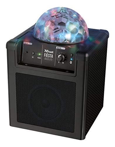 Coluna Party People Urban Revolt Disco Lite BT Trust Urban - Alto-falantes - bluetooth, 10m inalámbrico, aux-in, bateria recarregável
