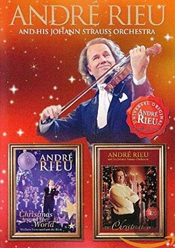 DVD André Rieu - Christmas Around The World + The Christmas I Love (Edição em Espanhol) Decca - Dvds e vídeos - natais, música, duplo dvd, andré rieu