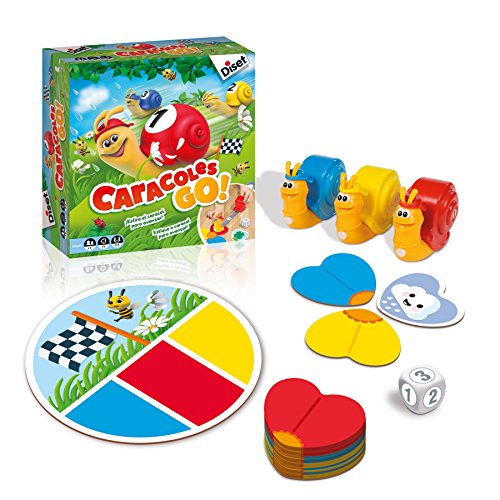 Jogos Didáticos DISET Caracóis Go (Idade Mínima: 4) Diset - Jogos - didático, caracóis, idade mínima 4