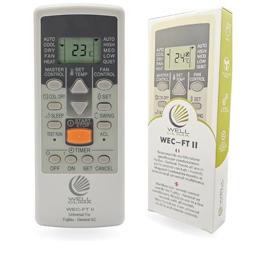 Comutador de Ar Condicionado WELLCLIMA WEC-FT II remotes - Acessórios para ar condicionado - universal, fujitsu, general, economical