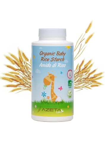 Creme de Rosto AZETA BIO Organic Baby Rice Starch (100 ml) ZAVA.GLI - Aditivos de banho - vitamina, minerais, pelo sensível, tónico