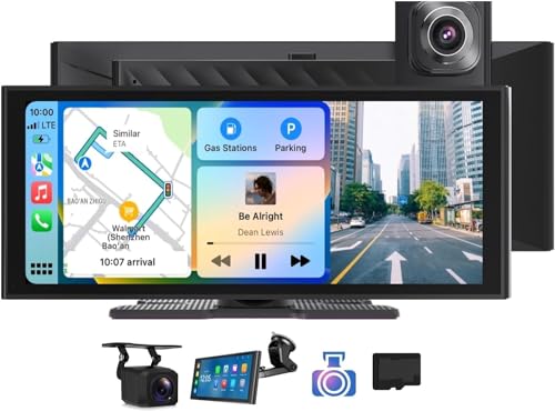 Rádio Portátil EONON P4 (Bluetooth - Android Auto e Apple CarPlay) Eonon - Ferramentas de medição e sensores - bluetooth, android auto, apple carplay