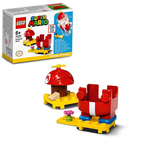 LEGO Super Mario: Power-Up Balloon Boost - 71371 (Idade Mínima: 7) LEGO - Blocos de encaixe - super mario, power-up, balloon boost, lego