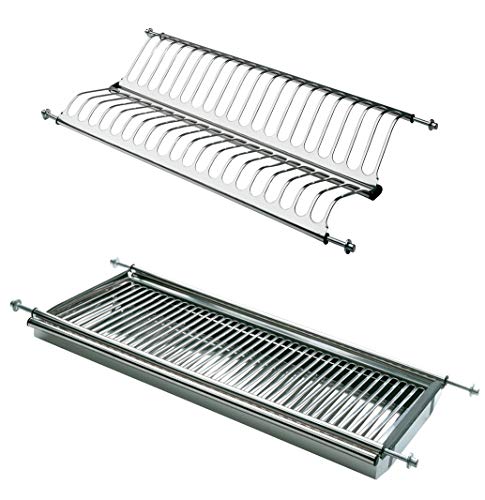 Acessório de cozinha lmg 1000 | Aço inoxidável, Branco FABRICADOS LMG - Secadores - aço inoxidável, branco, escurridor, pratos