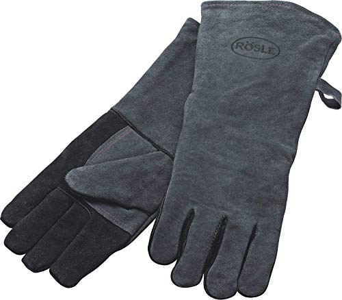 Acessório para churrasqueiras/grelhadores ao ar livre RÖSLE 25031 RÖSLE - Luvas de forno e pegadores de panelas - couro, 140 mm, 415 mm, 15 kg