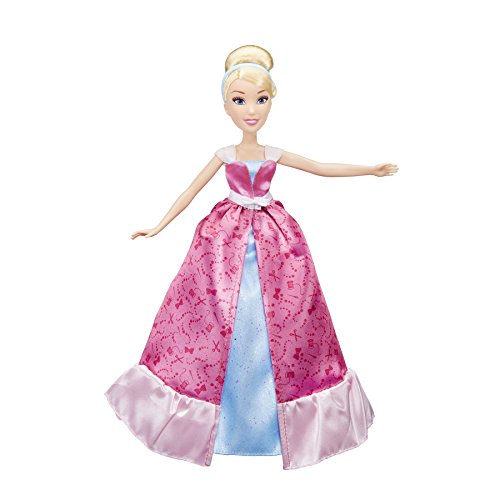 Boneca DISNEY PRINCESS Cinderella (Idade Mínima Recomendada: 3 anos) Hasbro - Bonecas - vestido de baile, acessórios de moda, 3 anos