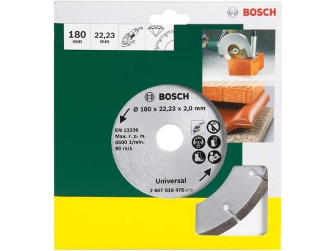 Acessório p/ Rebarbadora Angular BOSCH 2 607 019 476 Bosch Home and Garden - Acessórios para ferramentas - preto, plástico, fácil de utilizar, lâmina
