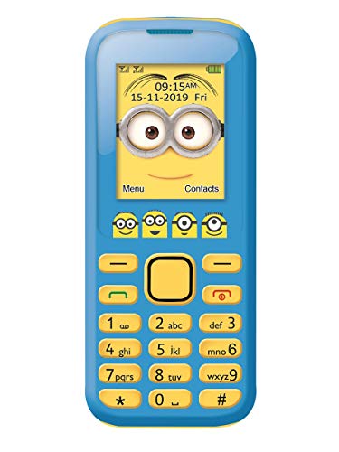 Telemóvel LEXIBOOK Minions para Crianças com Auscultadores Stereo Lexibook - Telemóveis - LEXIBOOK, Minions, auscultadores stereo