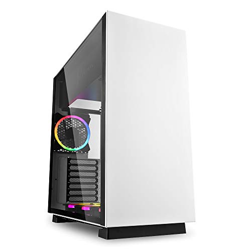 Caixa PC SHARKOON Pure Steel RGB (ATX Mid Tower - Preto) Sharkoon - Componentes de computador - atx mid tower, preto, rgb