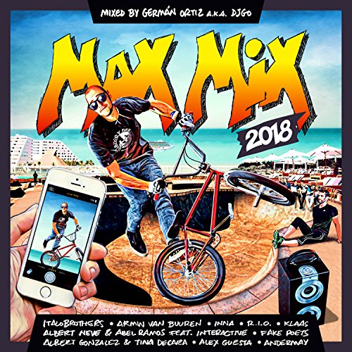 CD Max Mix 2018 Mixed By German (1 CDs) Blanco y Negro Music S.A. - Música e gravações de som - max mix, german ortiz, dj go, italobrothers, armin van buuren, inna