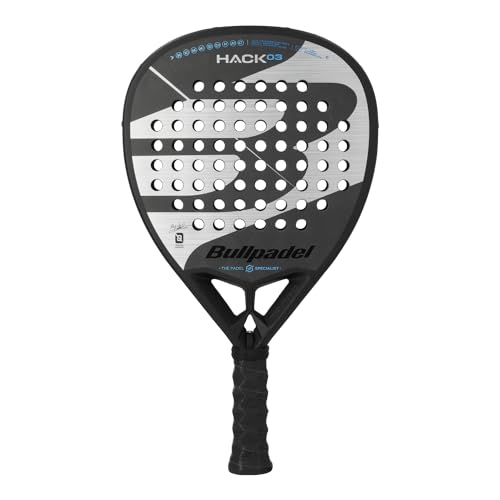 Raquetes de Ténis BULLPADEL HACK 03 23 (Tamanho da Raqueta: 23'') Bullpadel - Cds de música - 23 polegadas, 155 g, carbono, fibra de vidro
