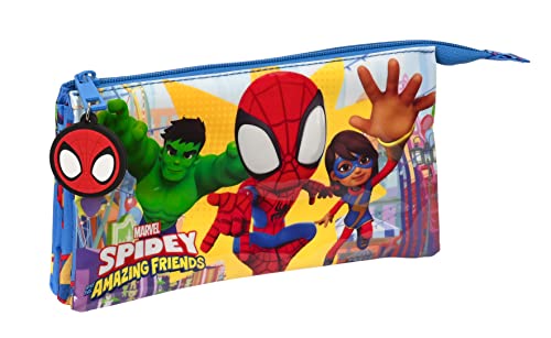 Figura de Ação AVENGERS Marvel Spiderman Team Up Spidey (Idade Mínima Recomendada: 4 anos) safta - Organizadores de mesa - avengers, Spiderman, 4 anos