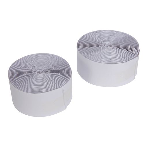 Fita Adesiva SILVERLINE 316144 (Branco - 5x50 mm) FIXMAN - Fixadores e fechos de artesanato - nylon, 5x50 mm, gancho, bucle