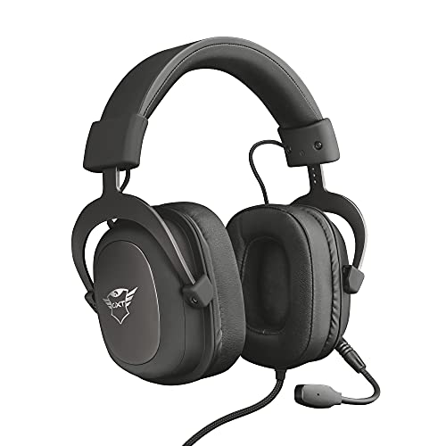Auscultadores Gaming TRUST GXT 414 Zamak (Com fio - Com Microfone - Preto) Trust - Fones de ouvido e headsets - gaming, com fio, microfone, preto