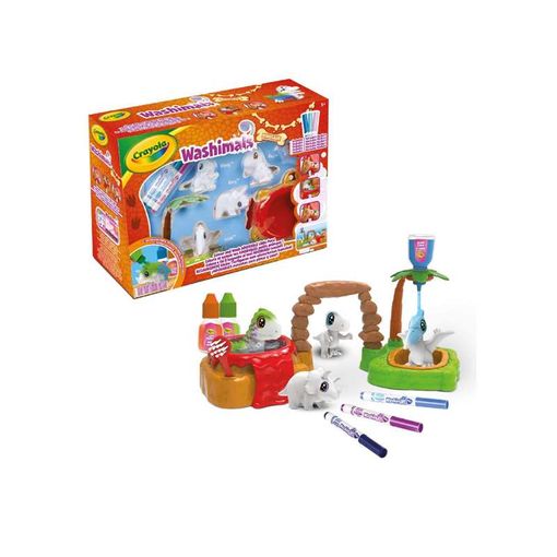 Jogos de Trabalhos Manuais CRAYOLA Washimals Dinos CRAYOLA - Brinquedos - jogos, trabalhos manuais, crayola, washimals, dinos, crianças
