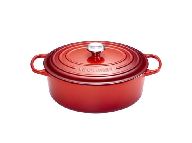 Caçarola Oval Cocotte LE CREUSET Laranja 31cm Le Creuset - Fornos holandeses - ovale, 31 cm, laranja