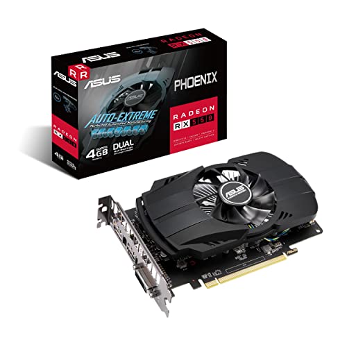 Placa Gráfica ASUS Radeon RX 550 (AMD - 4 GB DDR5) ASUS - Placas e adaptadores de vídeo - placa grafica, asus, radeon rx 550, amd, 4 gb ddr5, 1183 mhz, 1195 mhz