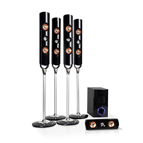 Soundbar AUNA Nobility (5.1 - 120W - Subwoofer Sem Fios) AUNA - Alto-falantes - soundbar, auna nobility, 5.1, 120w, subwoofer sem fio