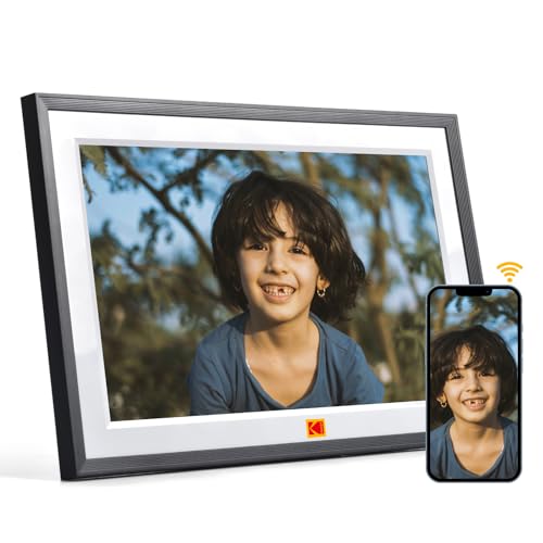 Moldura Digital Kodak Smile Classic Wi-Fi Maxtalent - Porta-retratos - digital, wi-fi, classic