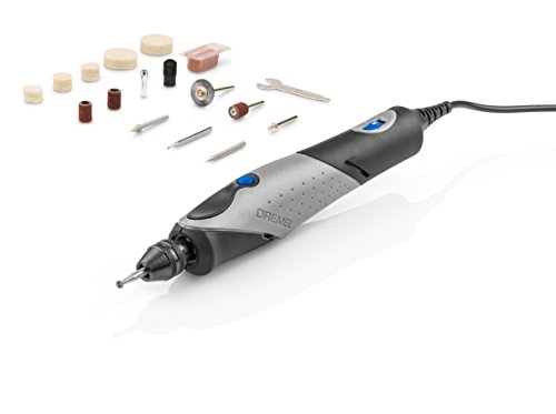 DREMEL Stylo+ 2050-15 Multiferramentas Eléctricas Dremel - Berbequins elétricos portáteis - multiferramentas elétricas, caixa preto azul cinzento, velocidade ajustável, 3 m cabo