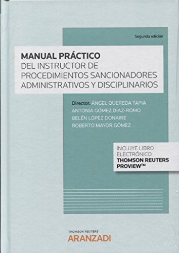 Manual práctico del instructor de procedimientos sancionadores administr Aranzadi - Livros - manual, instructor, procedimentos, sancionadores