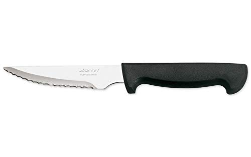 Faca Arcos Na Tabela 740009 Monobloco de uma peça de aço inoxidável e folha de 11,5 cm em caixa Arcos - Facas de cozinha - monobloco, aço inoxidável, 11,5 cm