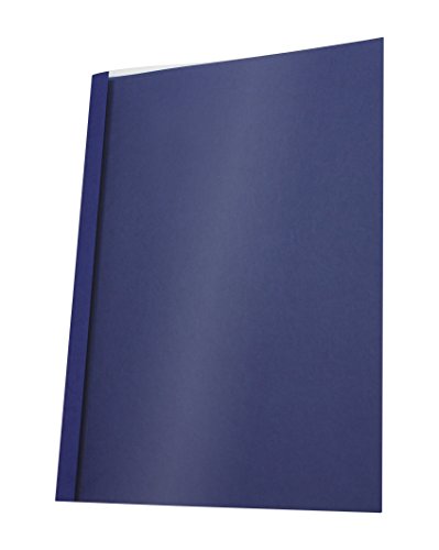 Pack de 25 Capas para Encadernação Térmica PAVO Azul Pavo Sales B.V - Papel de capa - capas, encadernação térmica, pavo azul, 25 unidades, papelão, poliéster