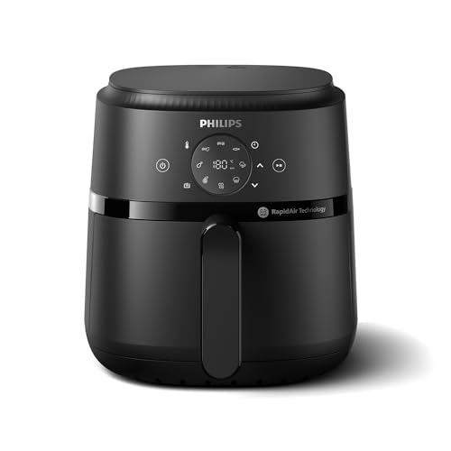 Frigideira a Ar Quente PHILIPS NA229/00 (20 L - Preto) Philips - Fritadeiras - 20 l, preto, plástico, 1000 W
