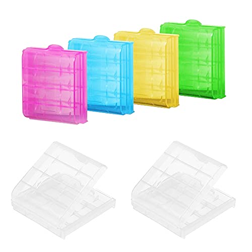 Caixa de Arrumação de Bateria SUNFUA (Aa - Aaa) SUNFUA - Recipientes de armazenamento doméstico - caixa, arrumação, bateria, sunfua, aa, AAA