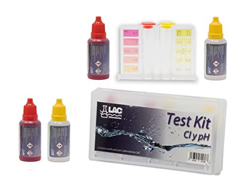 Kit de Análise de Água para Piscina LAC Aquapool - Acessórios para piscina e spa - kit, analise, piscina, cloro, ph, bromo
