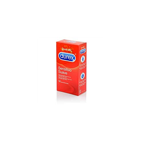Preservativos DUREX Easy-On Sensível (12 un) DUREX - Banho e corpo - sensível, ultrafino, formato feminino, borracha