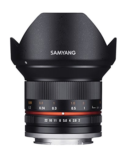 Objetiva SAMYANG 12MM F2.0 NCS CS (Encaixe: Canon EF-M - Abertura: f/22 - f/2) Samyang - Lentes de câmera - samyang, 12mm, f2.0, canon ef-m
