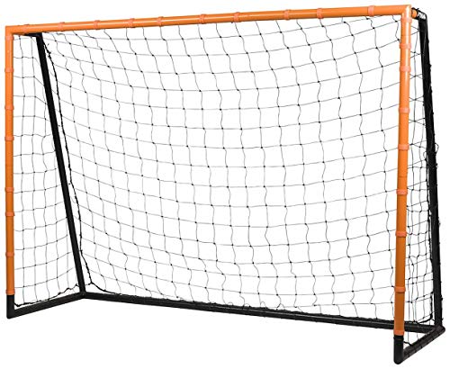 Gol de Futebol STIGA Goleador (Preto e Laranja) Afibel - Equipamento atlético de uso geral - gol de futebol, stiga goleador, preto laranja, aço, rede velcro, botão disparo