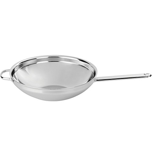 Frigideira de Ferro Fundido DEMEYERE Apollo DEMEYERE - Woks - ferro fundido, wok, preto prateado, aço inoxidável