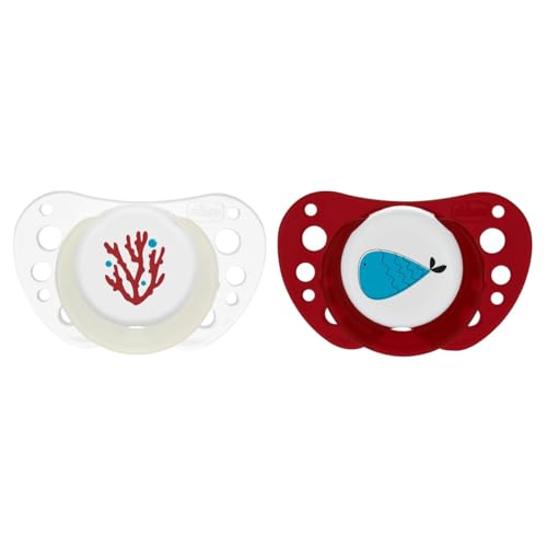Chicco Physioforma Air Silicone Luminous Red Artsana spa - Chupetas e mordedores - luz do corpo, silicone, respiração natural, arrobo