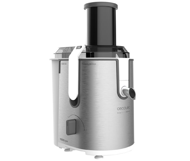 Centrifugadora CECOTEC StrongTitanium 19000 XL Cecotec - Eletrodomésticos - 1300 w, plástico, 220 V, preto prateado