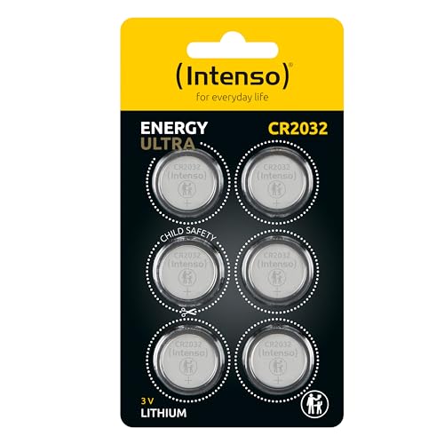 Pilha não recarregável INTENSO CR 2032 Energy 6er Blister Intenso - Baterias de uso geral - litio, cilíndrico, 3 V, 220 mAh