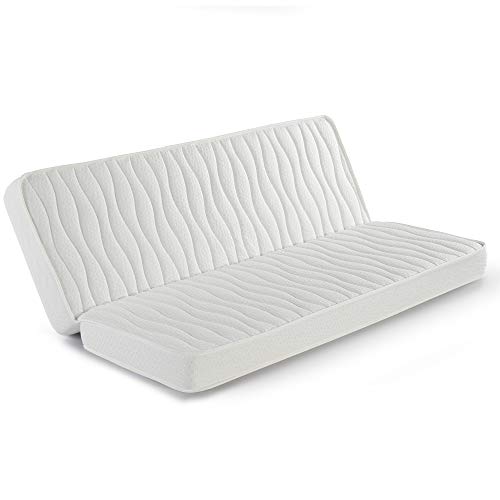 Colchão MARCKONFORT Clic Clac (Azul - Espuma) Somos Venta Online - Colchões - 13 cm, espuma PUR Foamflex, tecido strech acolchoado, fibra ignífuga