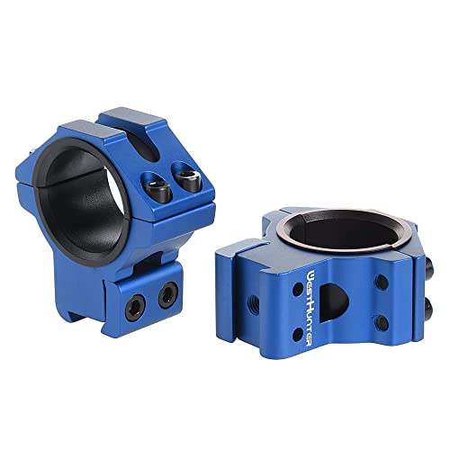 Anéis para Mira Telescópica WESTHUNTER OPTICS WestHunter - Acessórios de mira e luneta/armas - alumínio, anodizado, precisão, durabilidade