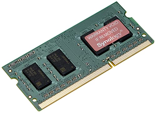 Memória RAM DDR3 SYNOLOGY D3NS1866L-4G (1 x 4 GB - 1866 MHz) Synology - Memória ram - 4 GB, 1866 MHz, ddr3l, SO-DIMM
