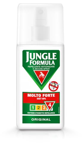 Repelente de Insectos JUNGLE FORMULA 100 ml Chefaro Pharma - Banho e corpo - repelente, insectos, jungle formula, 100 ml, mosquitos, culicida