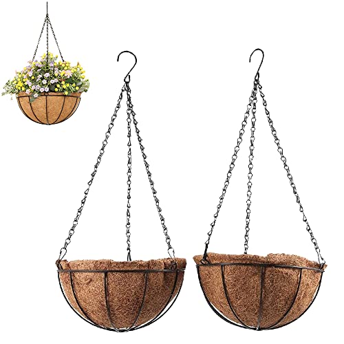 Cesto Suspensos de Plantas 2 Peças (Recondicionado Como Novo) Cbchqdet - Vasos e canteiros - suspensos, plantas, 2 peças