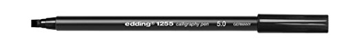 Caneta de Tinta Permanente EDDING 1255/50 Edding - Canetas - tinta permanente, ponta borracha, superfícies variadas
