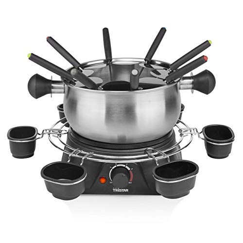 Máquina de Funda TRISTAR Fo1109 (1400 W - Capacidade: 1.3 L) Tristar - Panelas e conjuntos de fondue - 1400 w, 1.3 L
